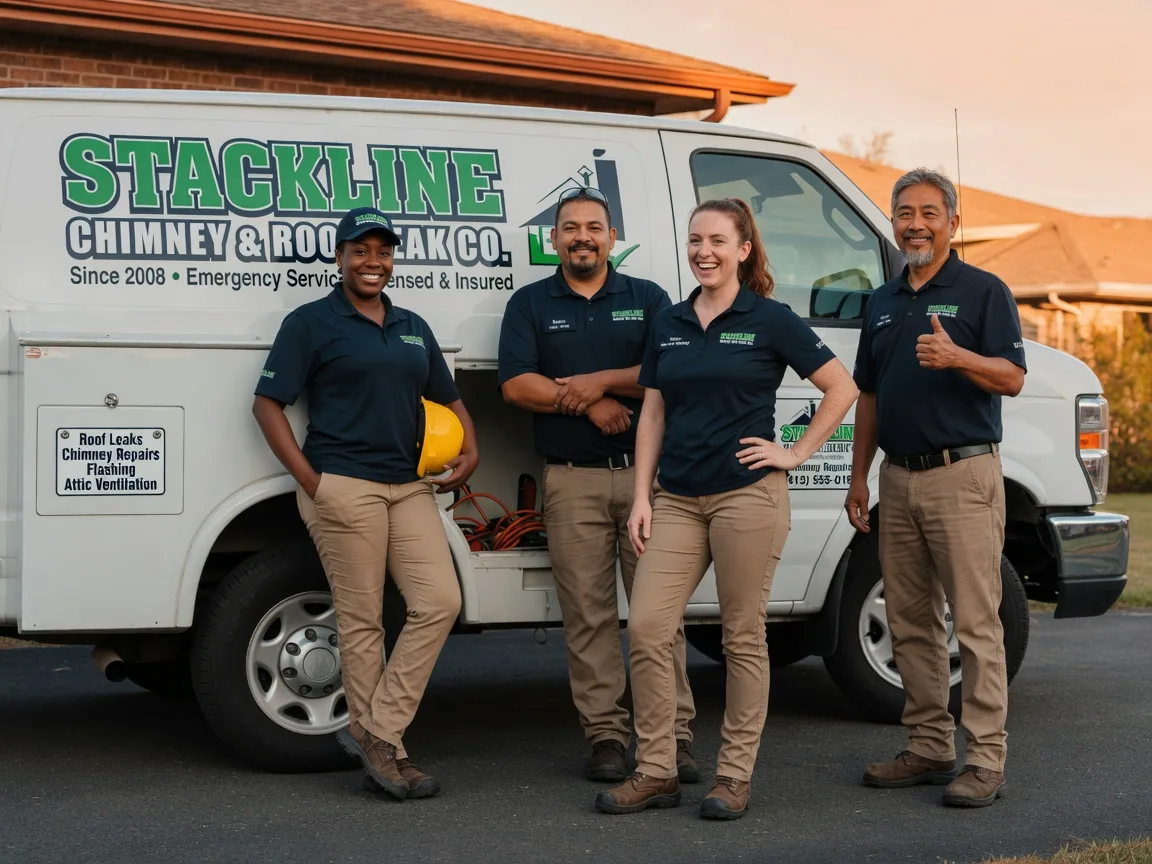 Chimney flashing repair company in Bakersfield, MO